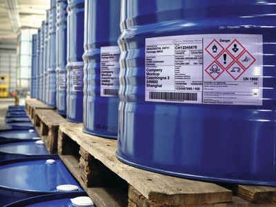 Chemical industry labelling solutions